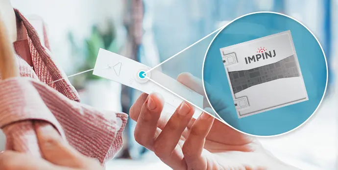 Текстильная Метка RFID Для Отслеживания Одежды