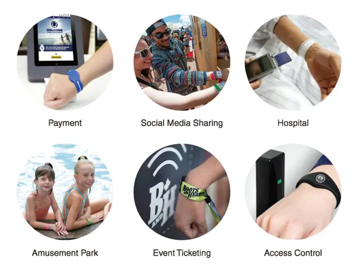 rfid silicon wristband