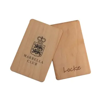 Деревянная Карта RFID