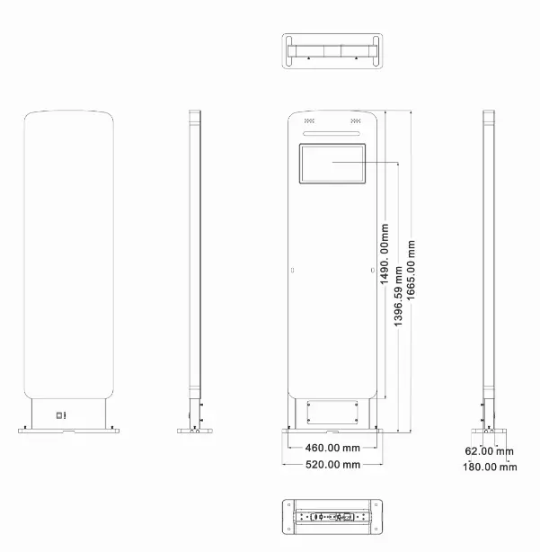Антенна UHF Gate Модель ST-G5 (3)