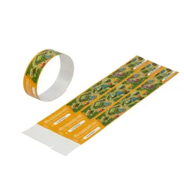 Одноразовый Напульсник Из Синтетической Бумаги RFID Tyvek/PP