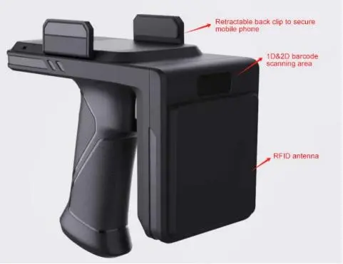 ST-H103 UHF RFID Считыватель Для Саней (2)